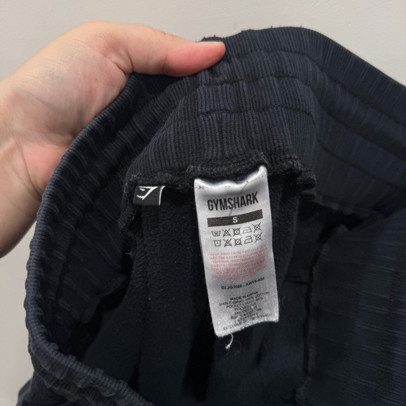 Gymshark Legacy Fitness Jogger High Waist Drawstring Small Athleisure Black - Picture 7 of 8